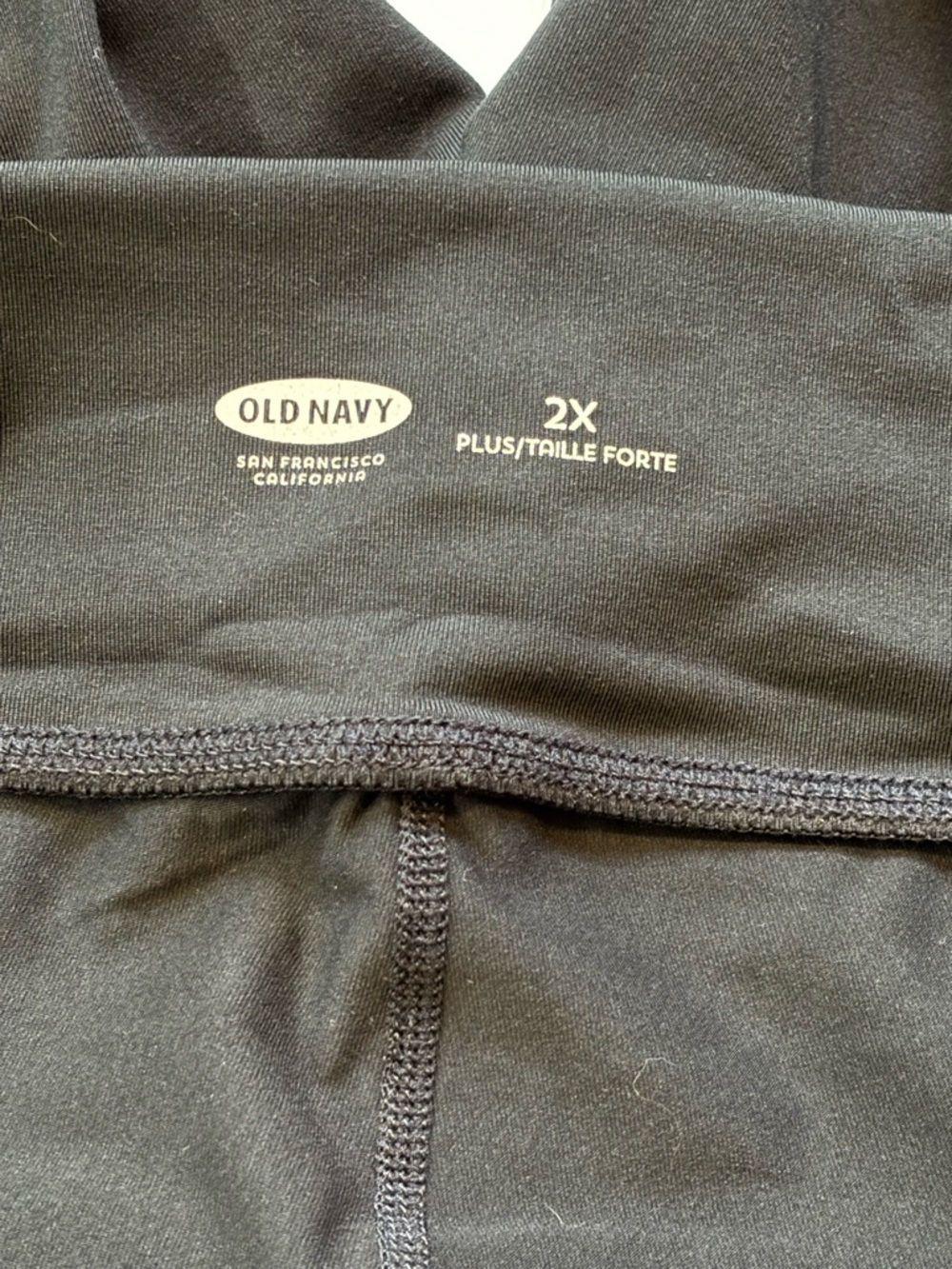 Old Navy Black 2X Plus Active Shorts NWOT - Picture 3 of 5